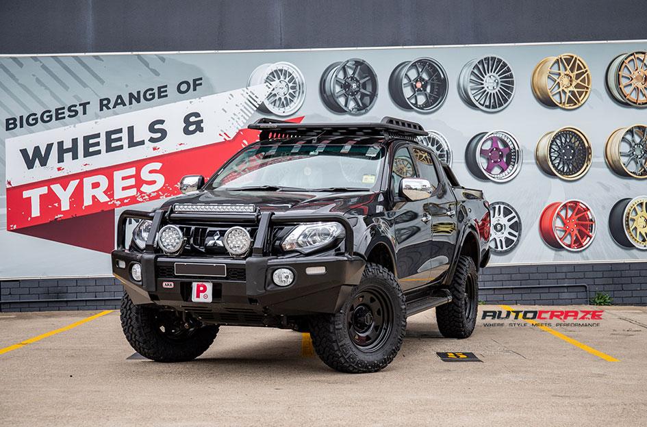 MITSUBISHI TRITON TERRA SATIN BLACK